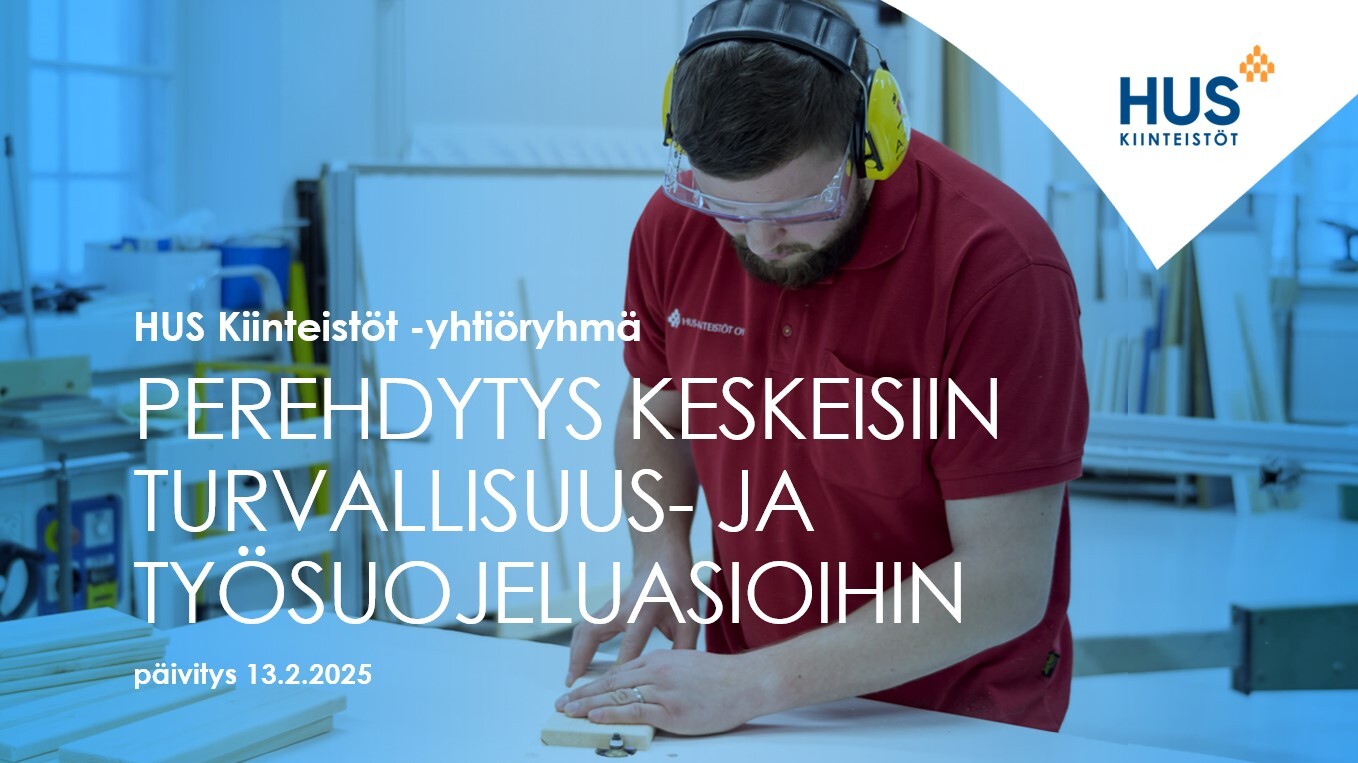 Perehdytys turvallisuus- ja työsuojeluasioihin Image